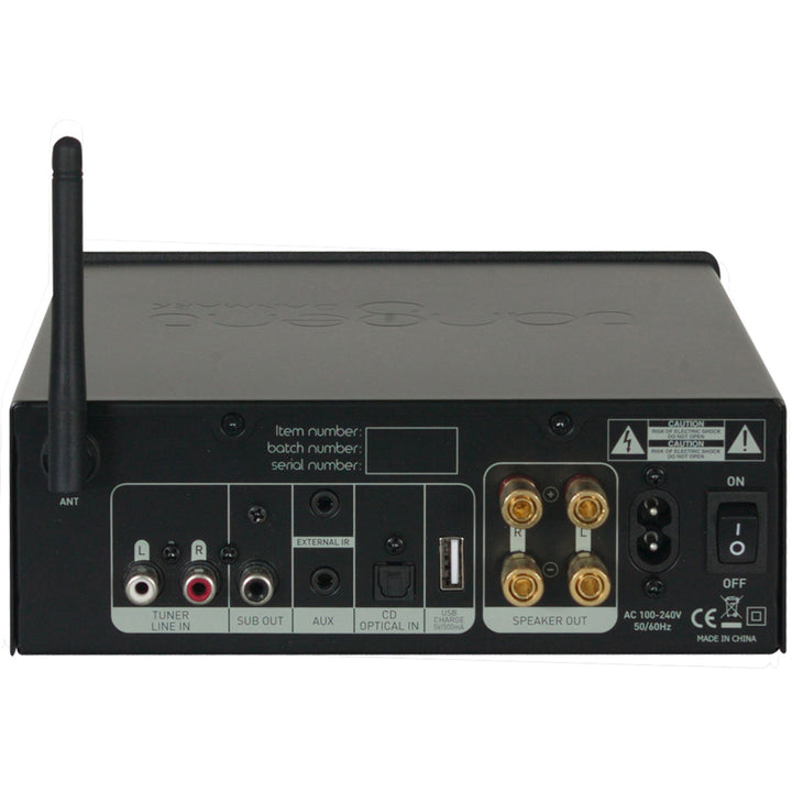 Förstärkare Bluetooth Stereo Ampster II Svart